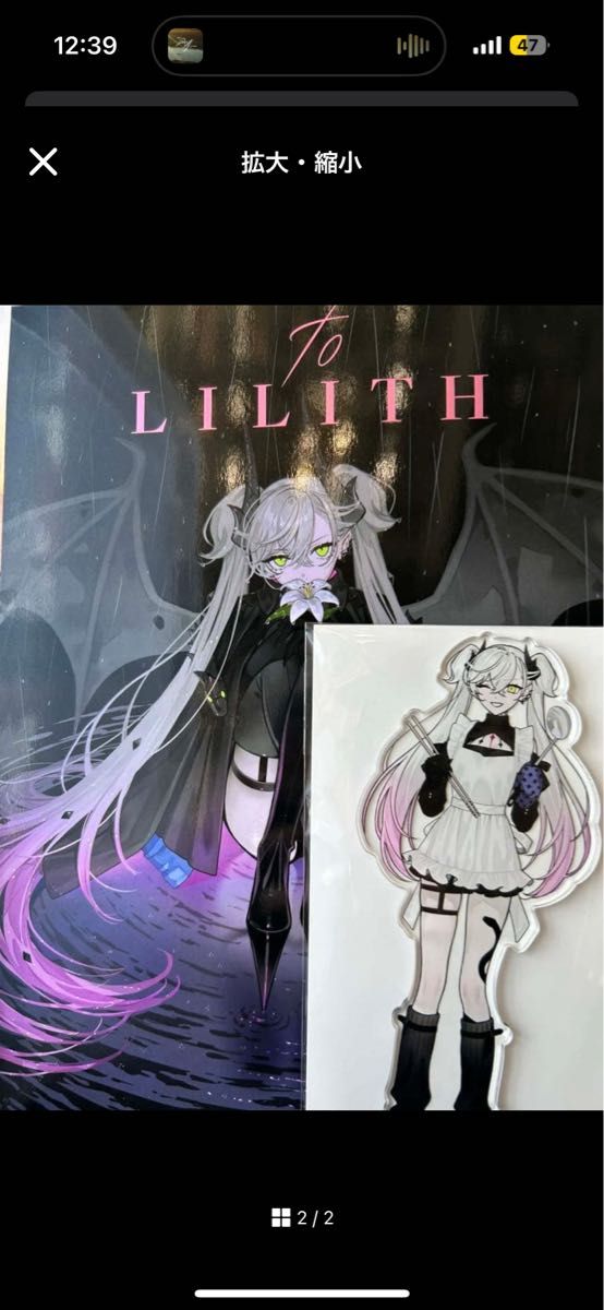 虎と少女 C107 会場限定 新刊+アクリルスタンドセット。 C107 虎と少女