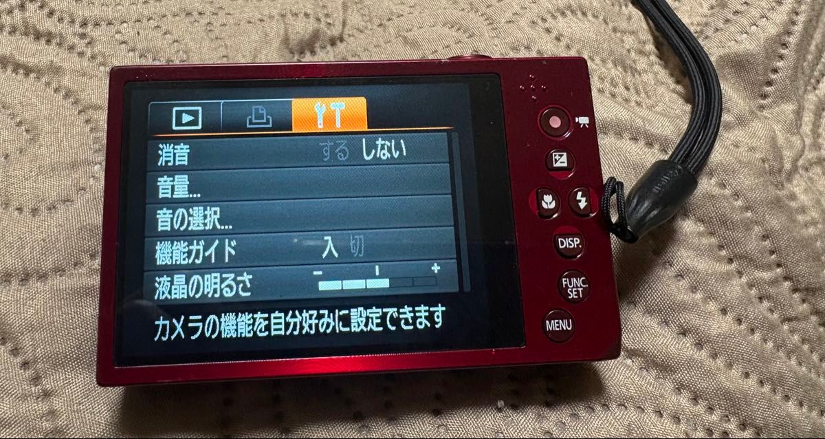 動作確認済み】Canon IXY デジタルカメラ レッド 充電器 バッテリー