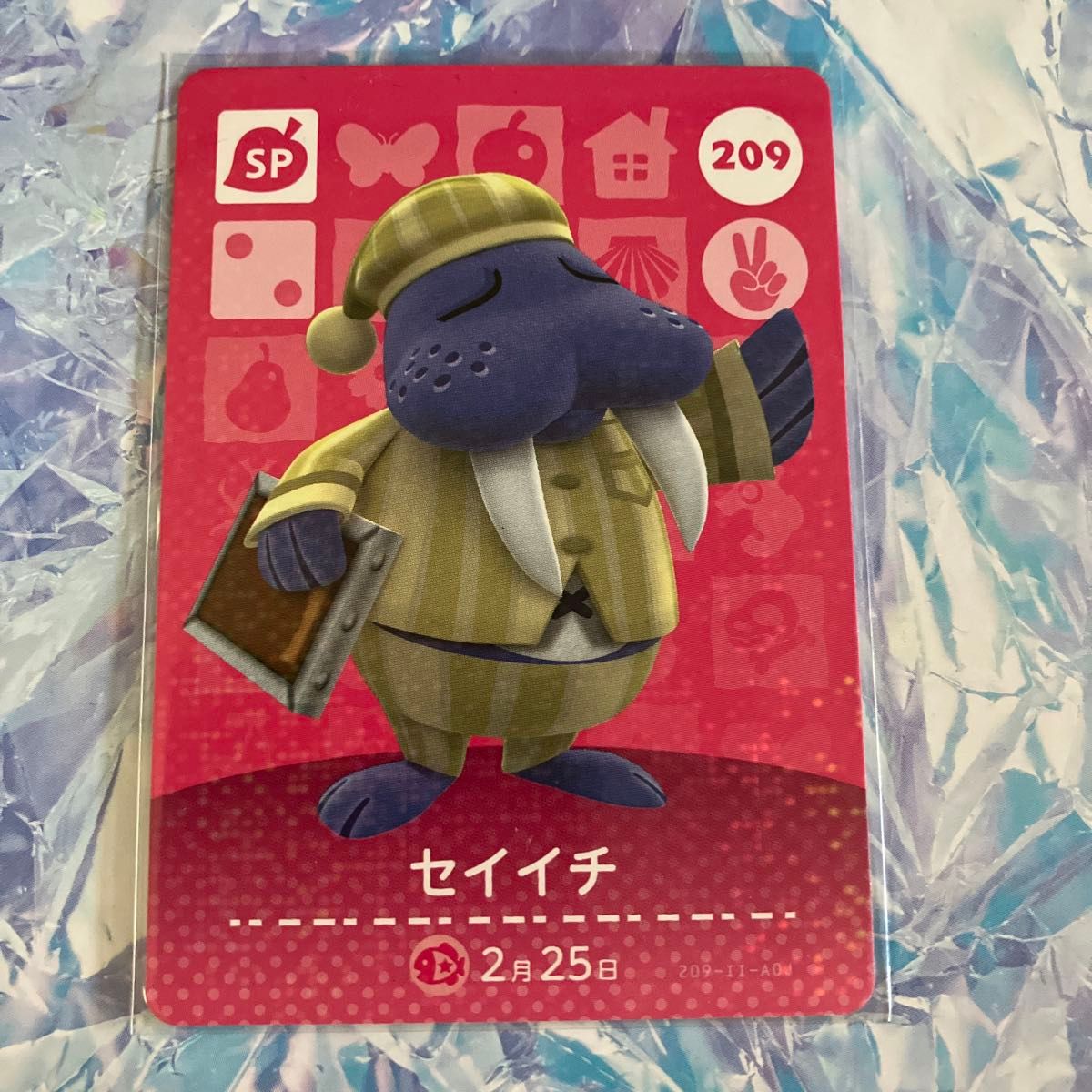 209 セイイチ】 amiiboカード どうぶつの森｜Yahoo!フリマ（旧PayPay