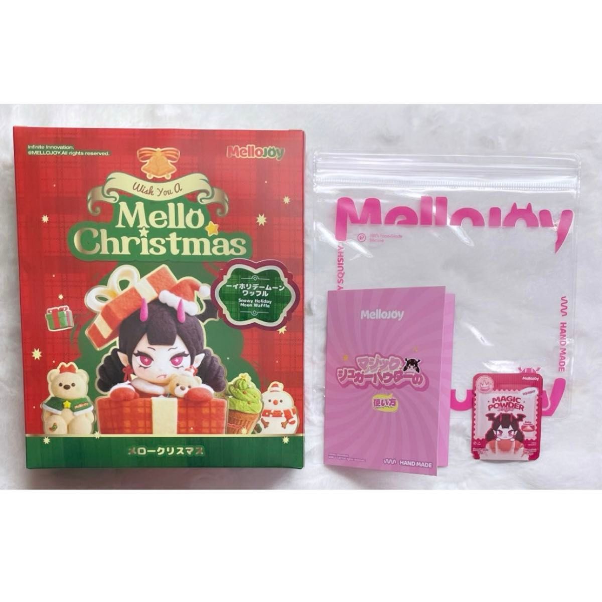 Mellojoy スクイーズ クリスマス ホリデームーンワッフル メロジョイ
