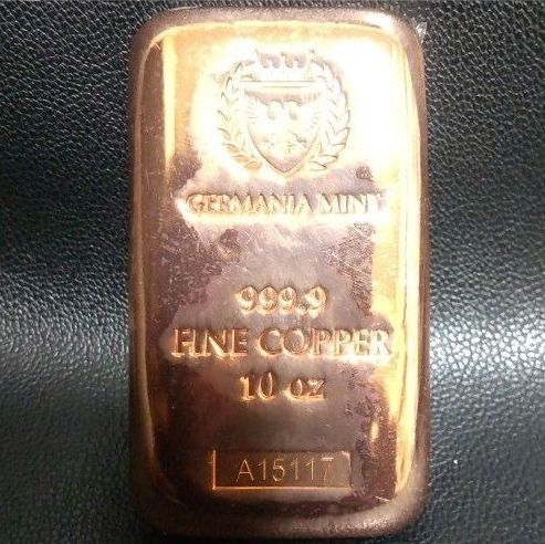 ゲルマニアミント 10オンス パッケージ封入GERMANIA MINT 999 9 FINE