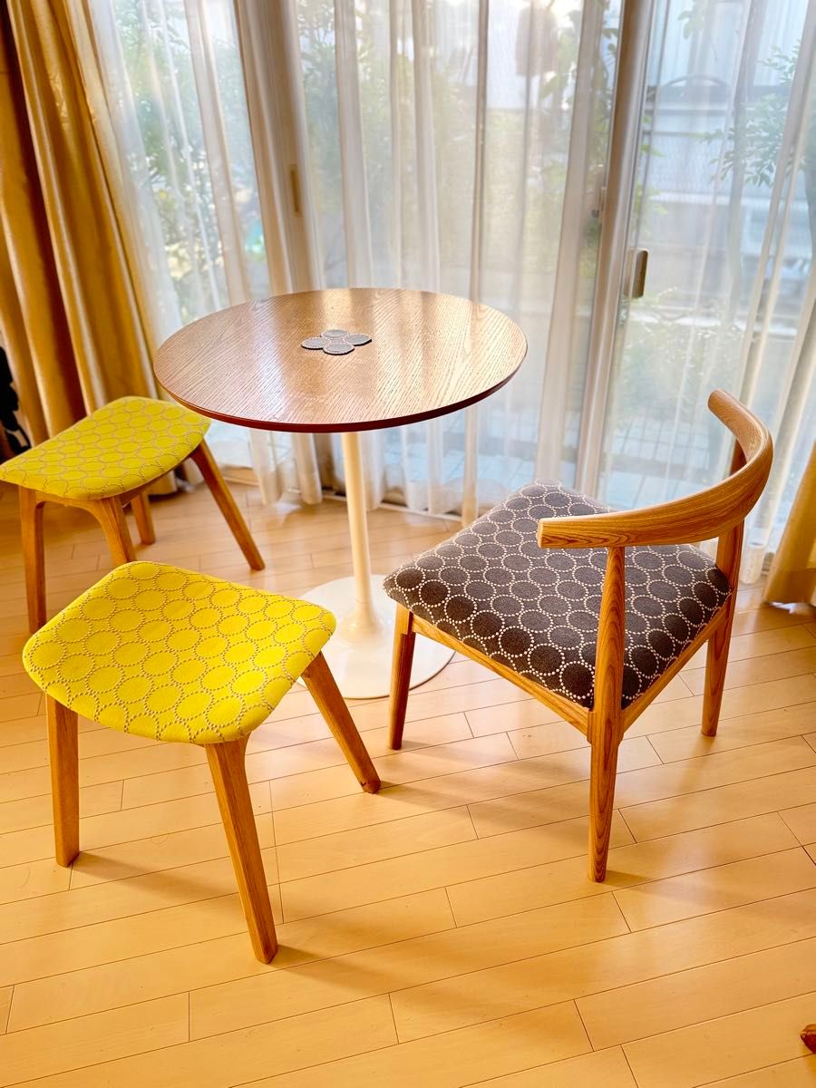 ミナペルホネン生地使用チェア イス ダイニングチェア インテリア 雑貨