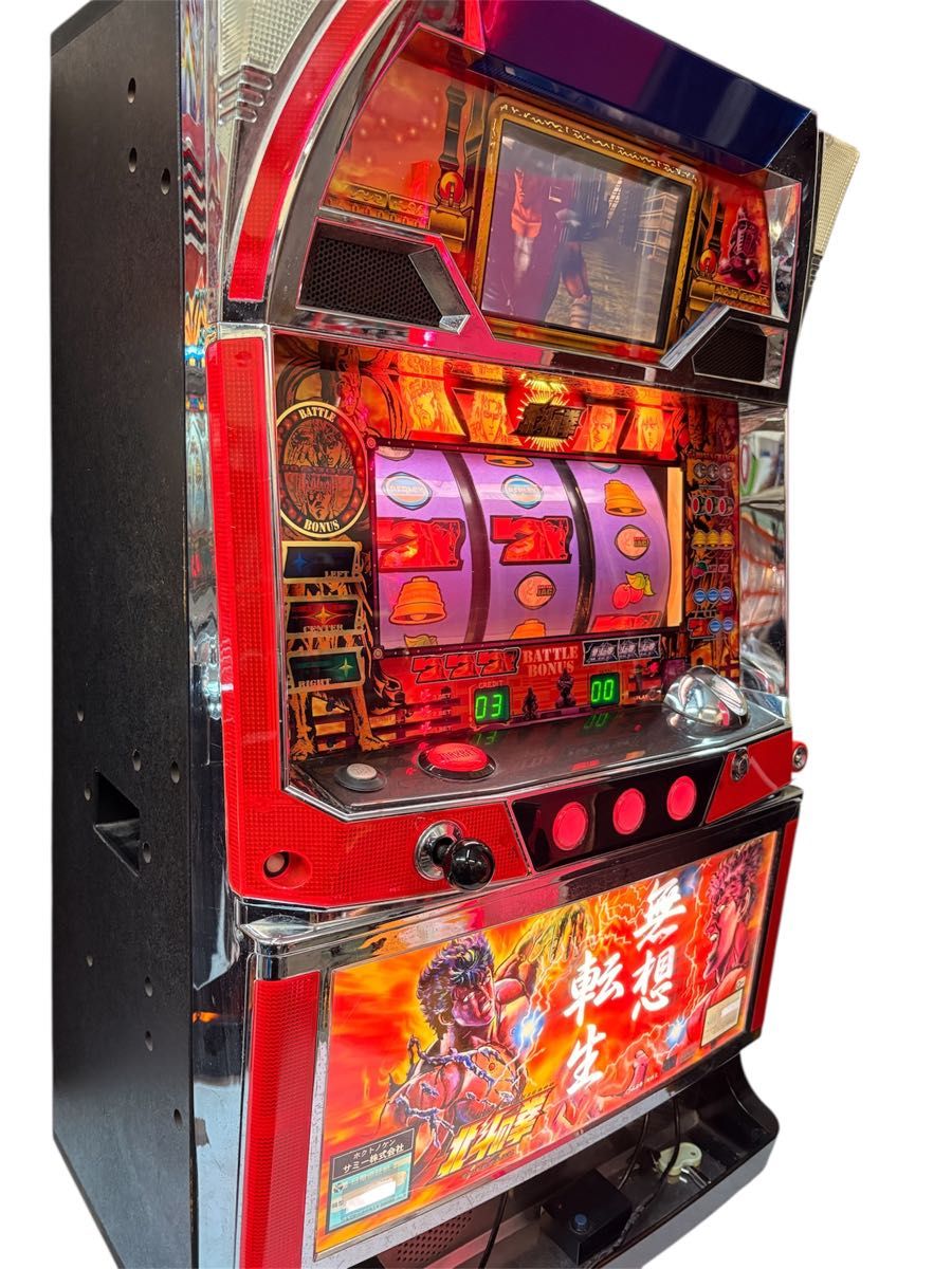 北斗の拳 無想転生パネル 北斗の拳 サミー パチスロ実機 スロット 初代