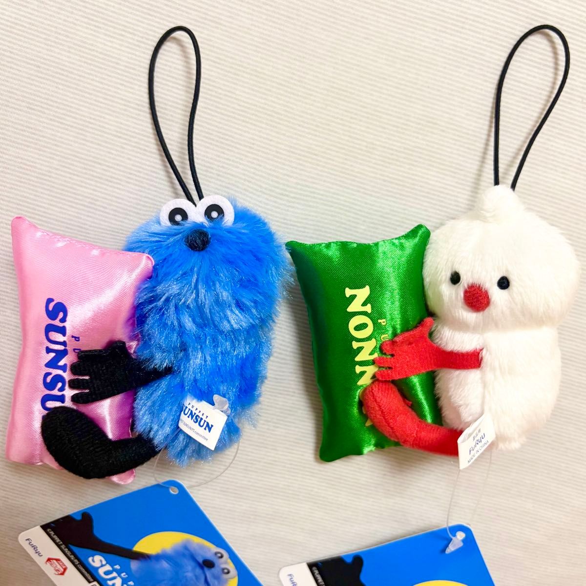 新品】パペットスンスン おやすみピロー マスコット スンスン (ピンク