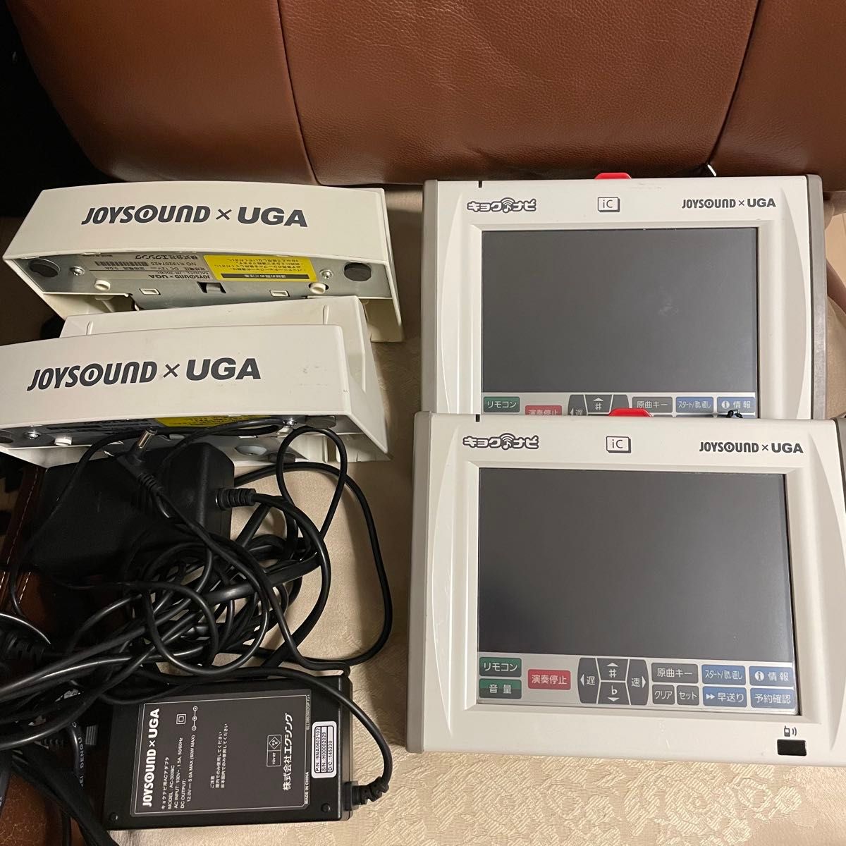 動作品】JR300 キョクナビ 2台 充電器セット AC-300BC 1台 非純正AC1台