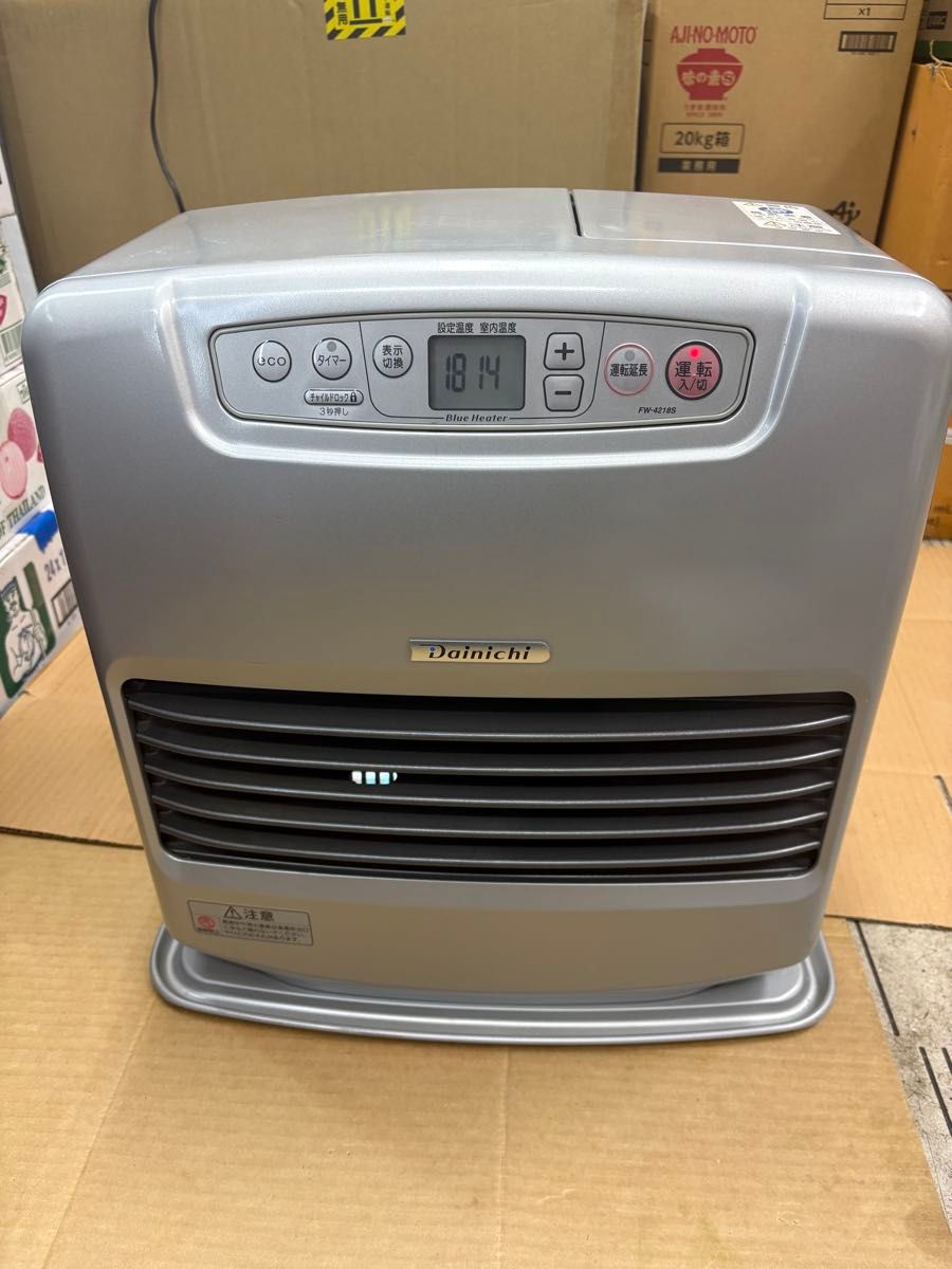 ダイニチ ブルーヒーター FW-4218S 分解清掃済 完動品 18年製 シルバー