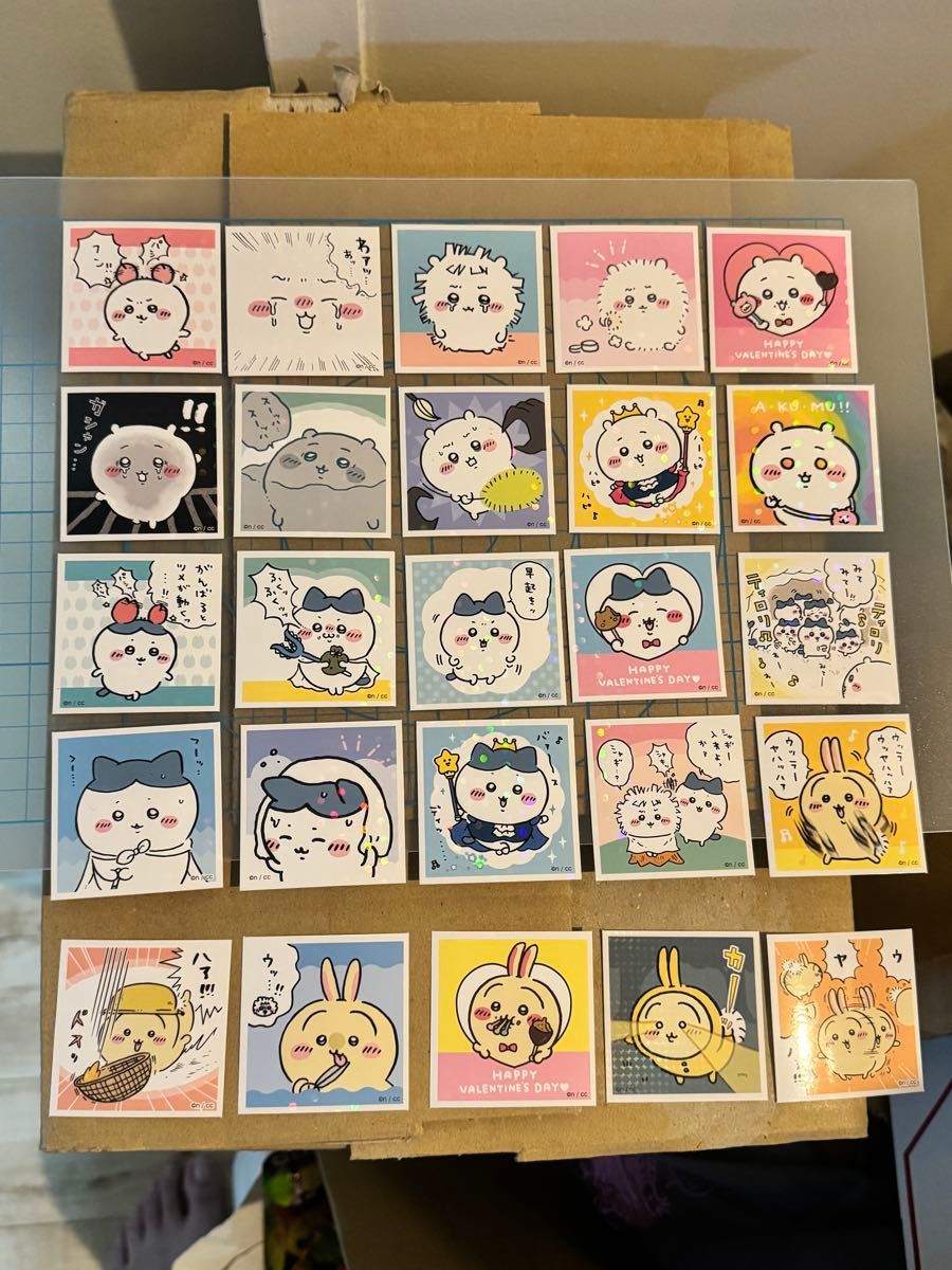 ちいかわ シール ハチワレ うさぎ シールコレクション ちいかわシール