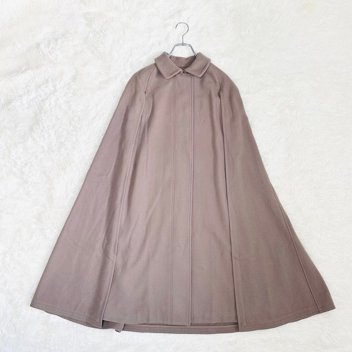 CELFORD セルフォード マントコート ポンチョコート ロング丈 モカ