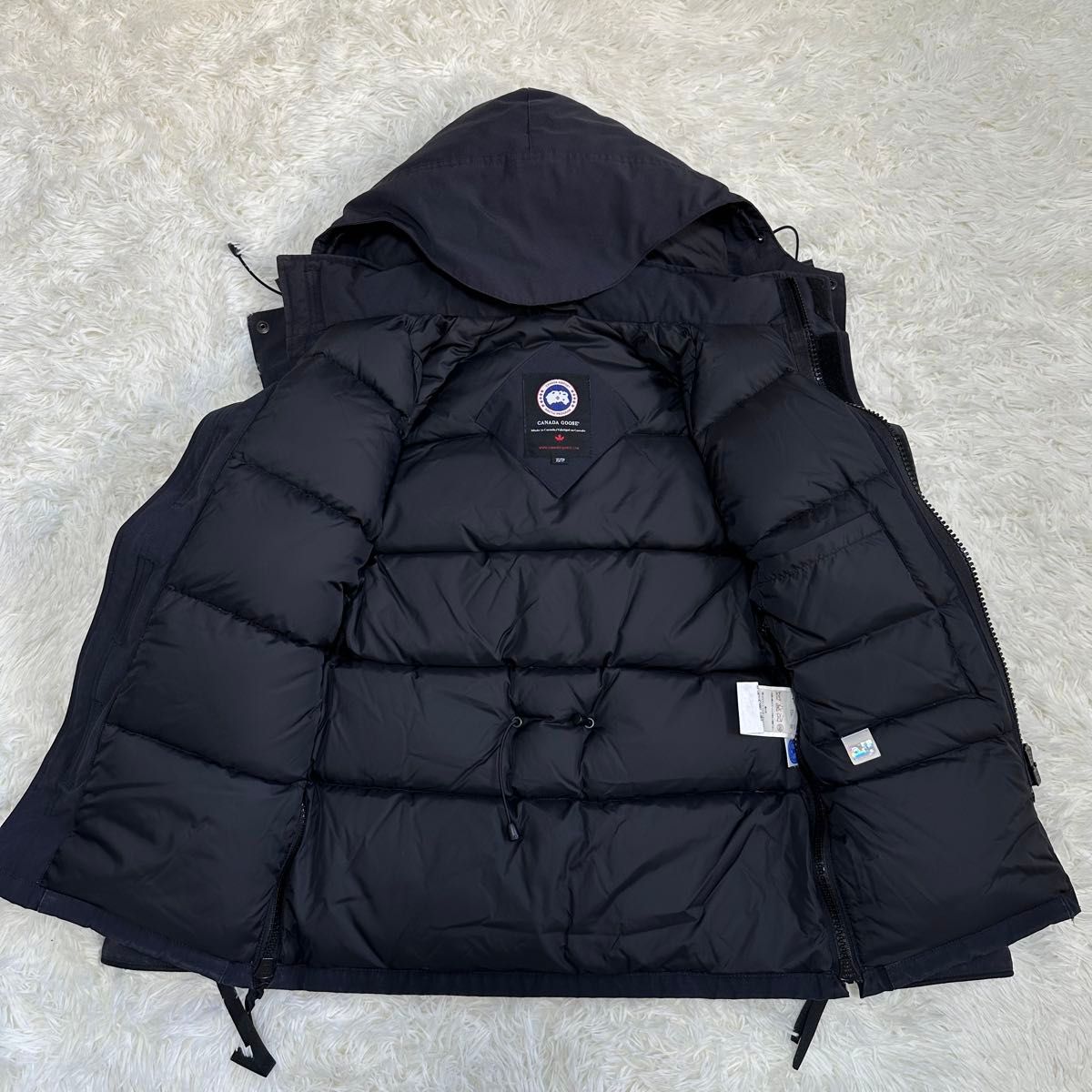 廃盤品 希少 カナダグース カムループス ダウンジャケット ロゴ