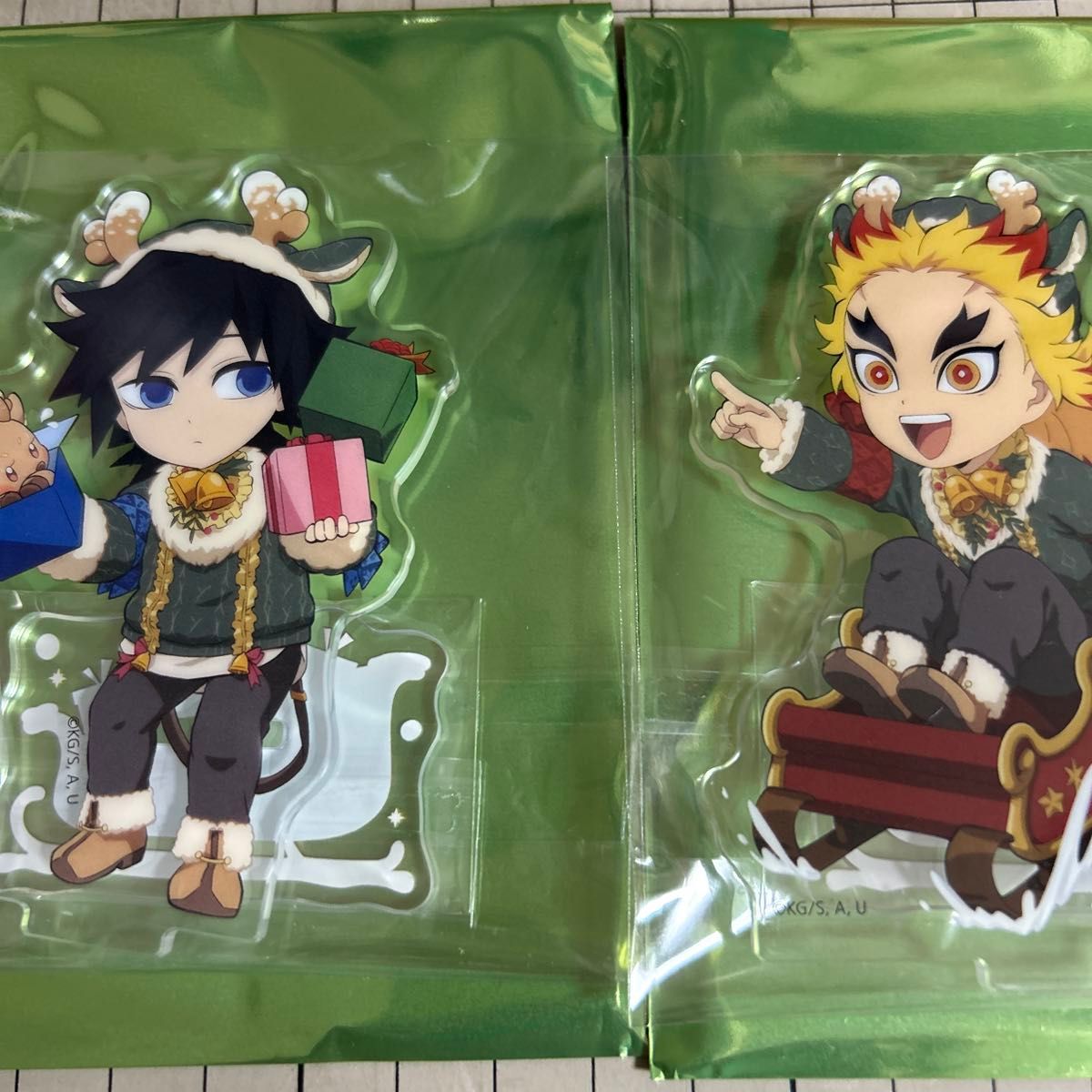 鬼滅の刃 義勇 クリスマス ピクニック 繋がる アクリルスタンド 5点