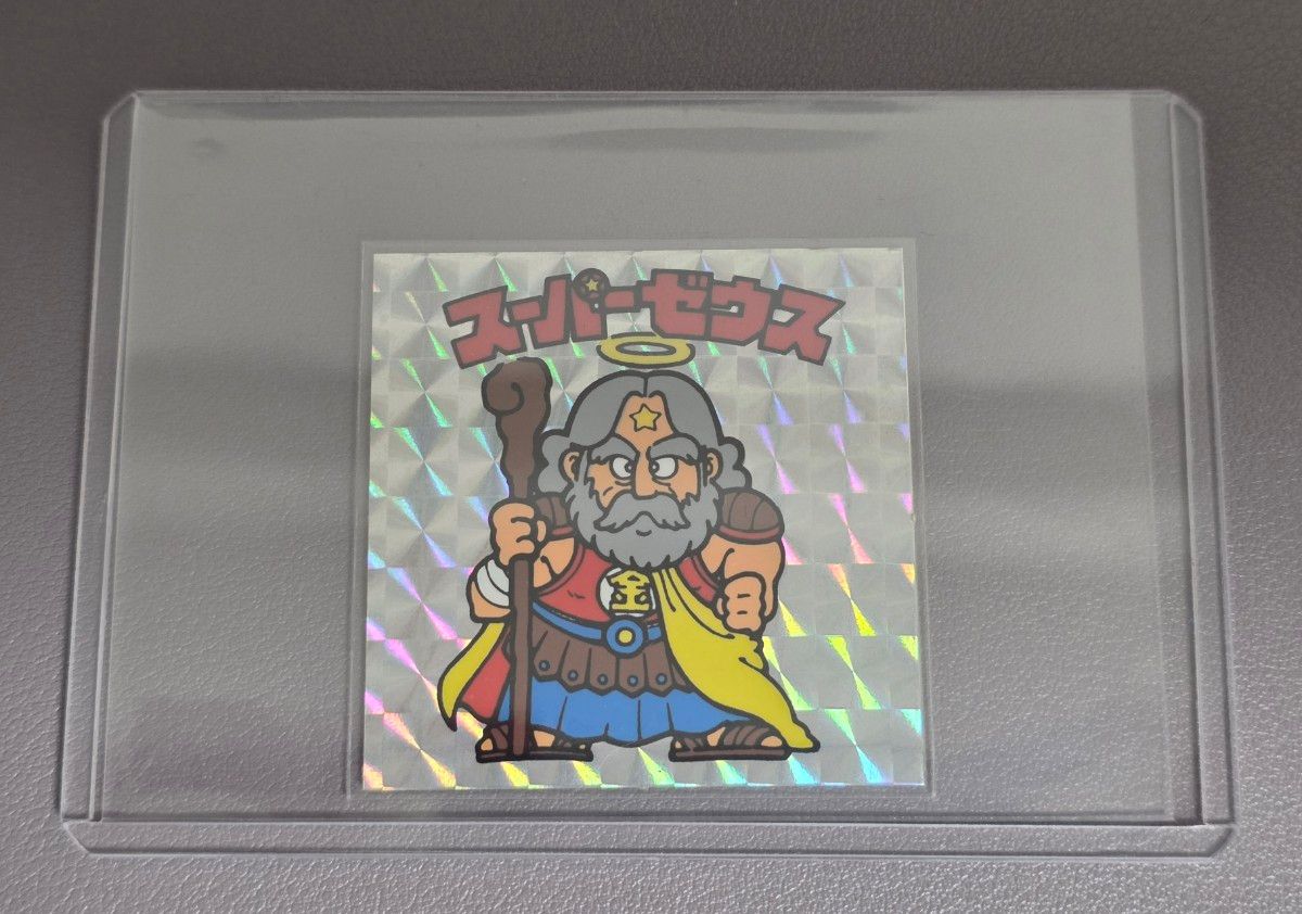 美品】旧ビックリマンシール スーパーゼウス 悪魔vs天使シール ヘッド