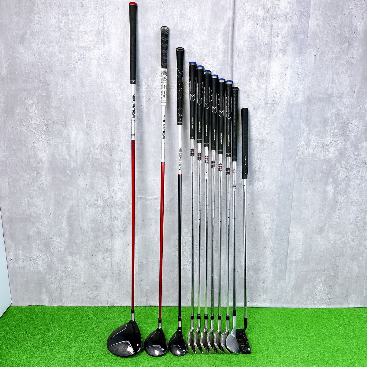 メンズ テーラーメイド バーナー ゴルフクラブセット 右打ち 11本