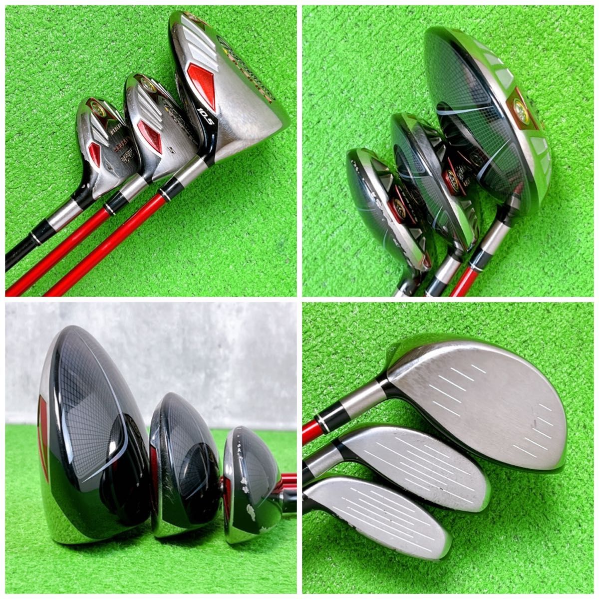 メンズ テーラーメイド バーナー ゴルフクラブセット 右打ち 11本