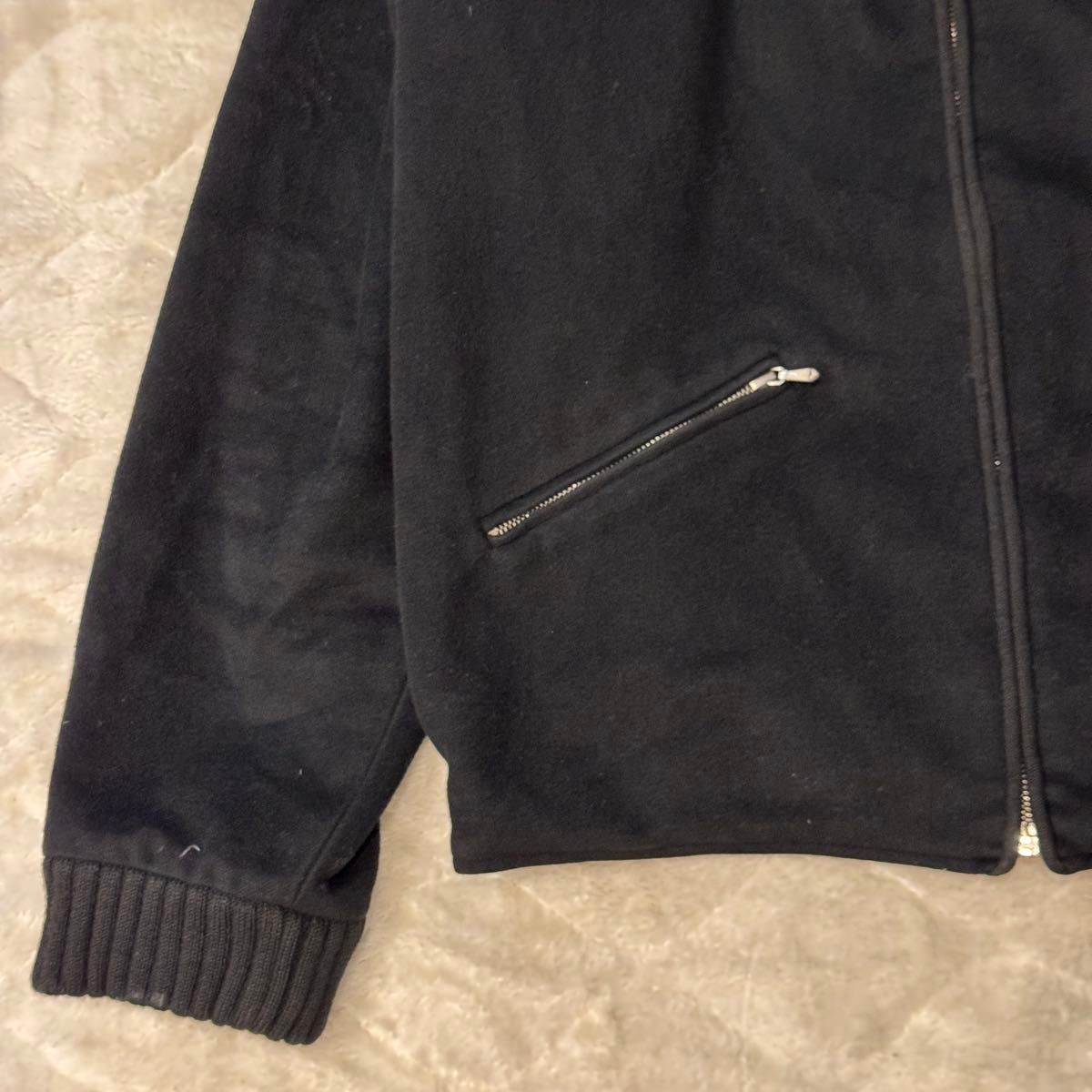 agnes b homme アニエスベー オム カシミヤ混 ウール ジップアップ