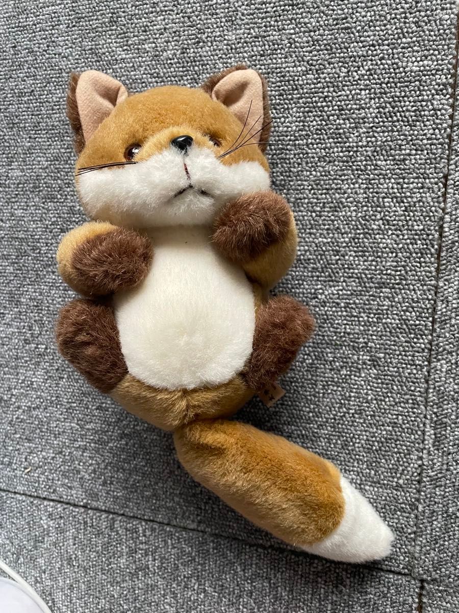 キツネ ぬいぐるみ 昭和レトロ｜Yahoo!フリマ（旧PayPayフリマ）