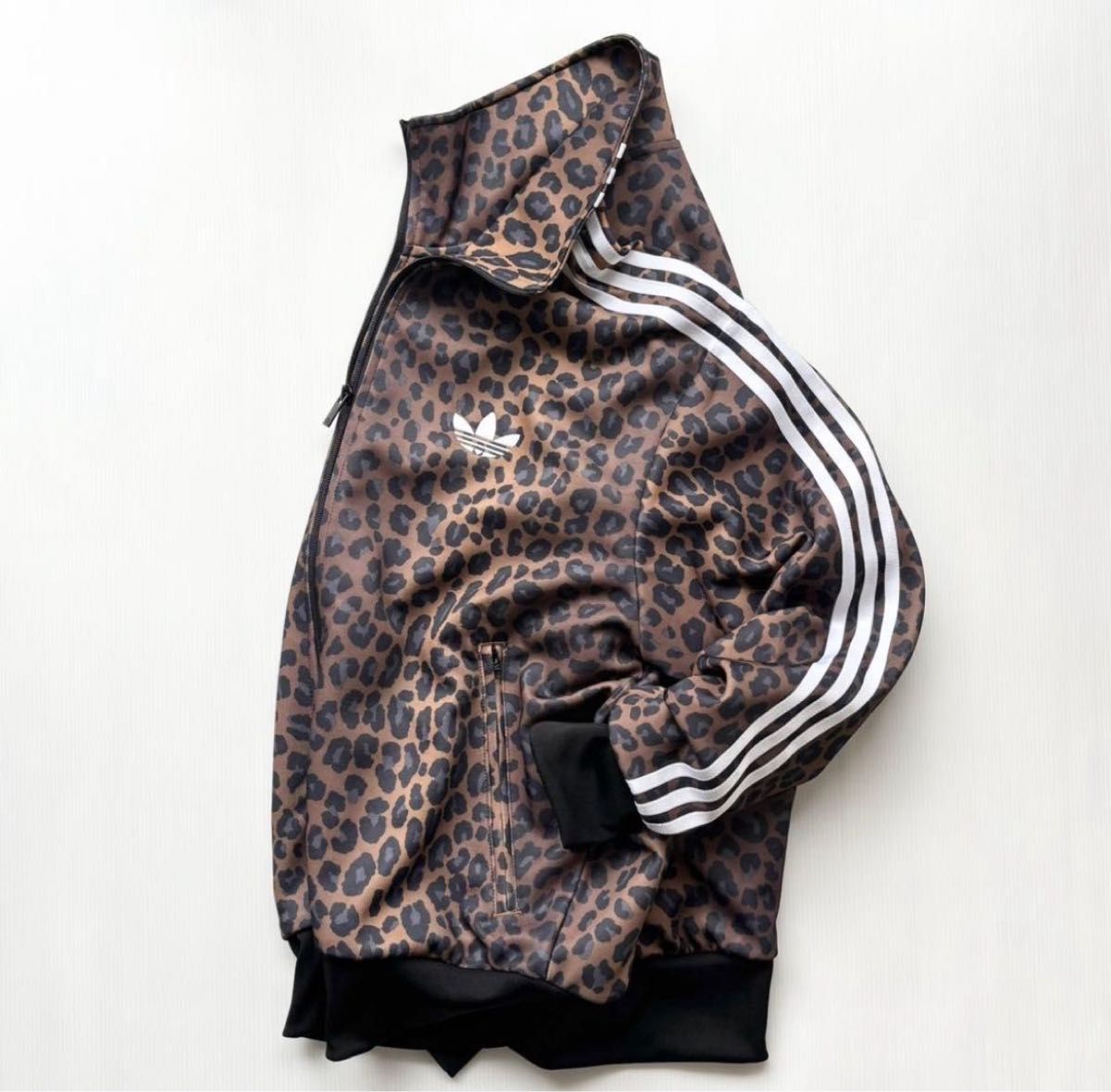 新品 adidas ABCマート限定 レオパード トラックジャケット Sヒョウ柄