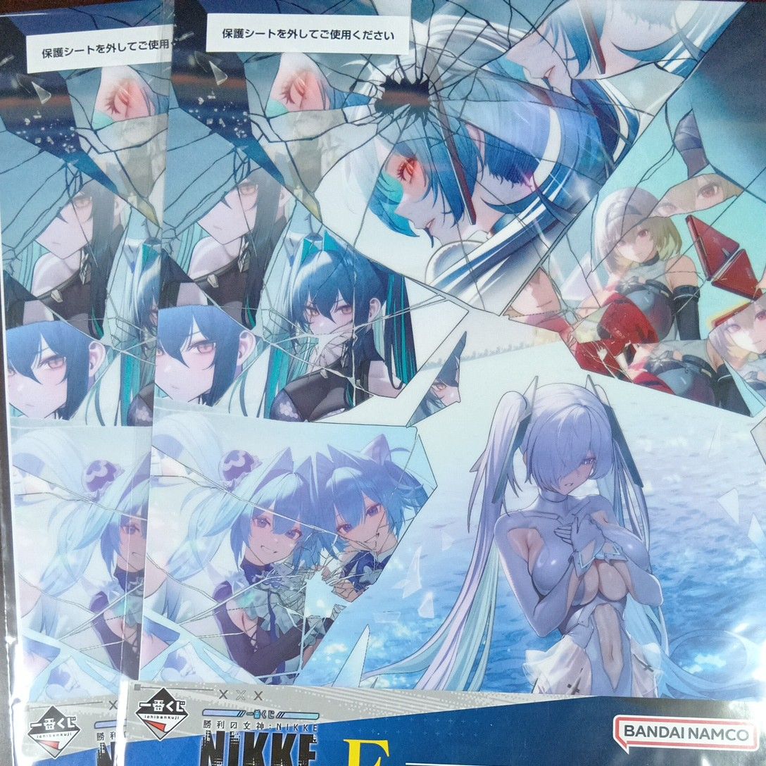 一番くじ 勝利の女神 NIKKE CHAPTER6 F賞 クリアポスター 6種7枚セット