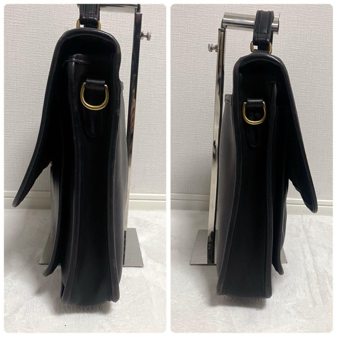 オールドコーチ レザー ビジネスバッグ ターンロック A4 ブリーフ