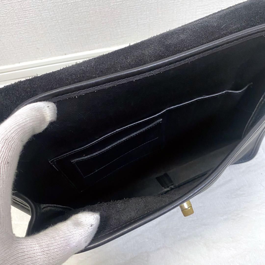 オールドコーチ レザー ビジネスバッグ ターンロック A4 ブリーフ