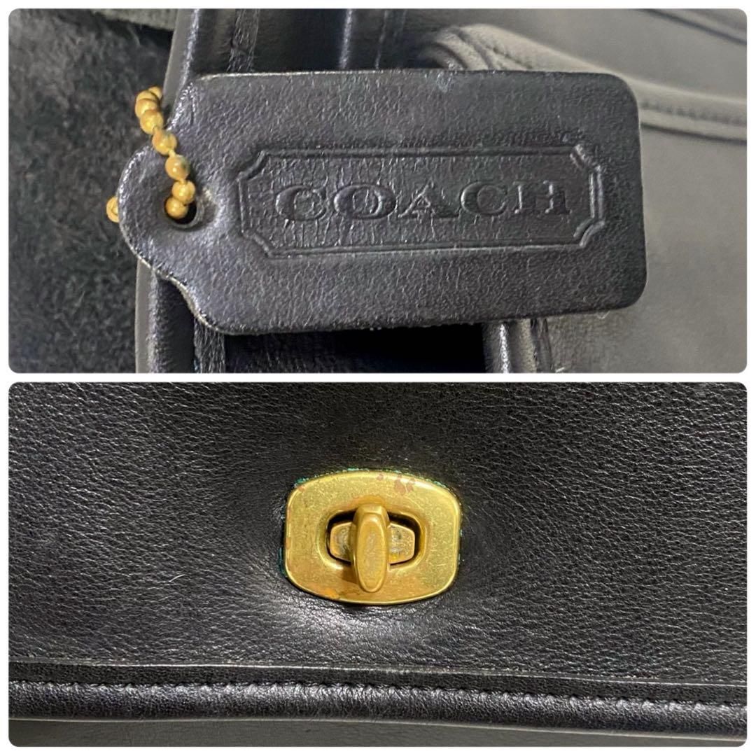 オールドコーチ レザー ビジネスバッグ ターンロック A4 ブリーフ