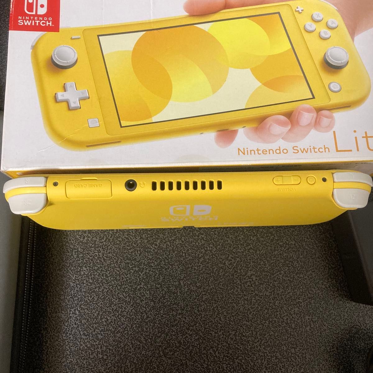 ロンジー Switch Lite イエロー本体SDカードソフト Switch Lite