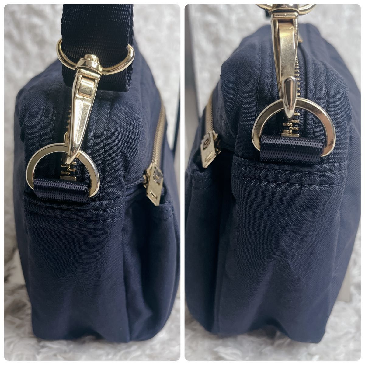 新型 極美品 ポーター ドラフト ショルダーバッグ ネイビー PORTER