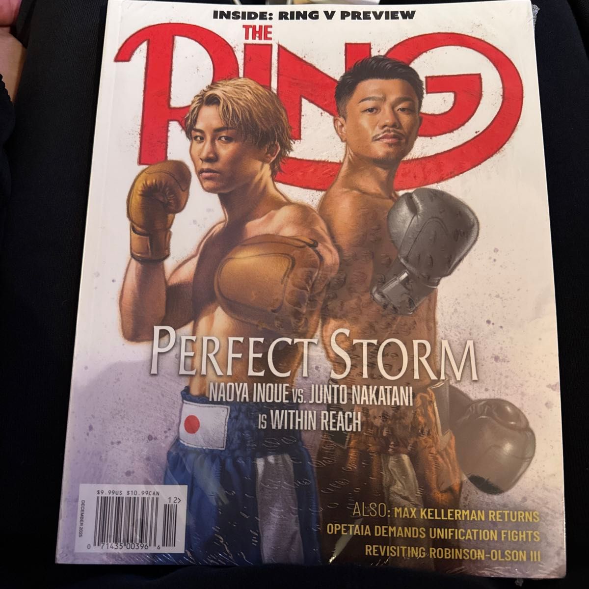 ザリングマガジン 井上尚弥選手と中谷潤人選手が表紙の海外雑誌