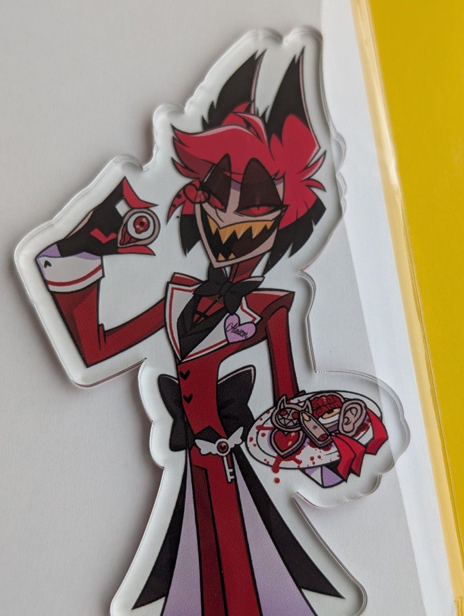 アニメイトカフェ ハズビンホテル アラスター アクリルスタンド｜Yahoo