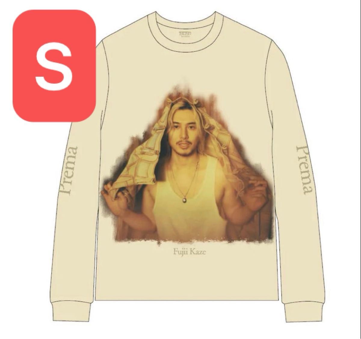 藤井風 Fujii Kaze Long Sleeve T-Shirt Prema Sサイズ｜Yahoo!フリマ