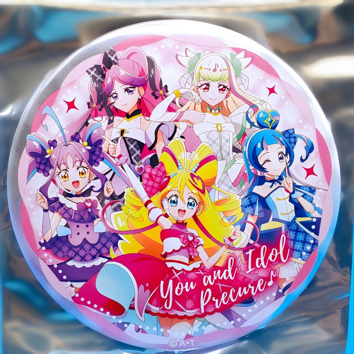 キミとアイドルプリキュア ドリームステージ 缶バッジ キュアアイドル
