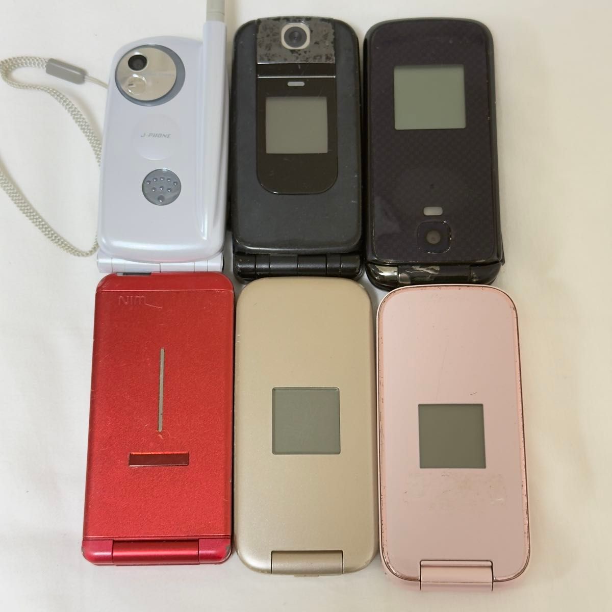 au J-PHONE ガラケー 6台まとめ売り ジャンク品 携帯電話｜Yahoo