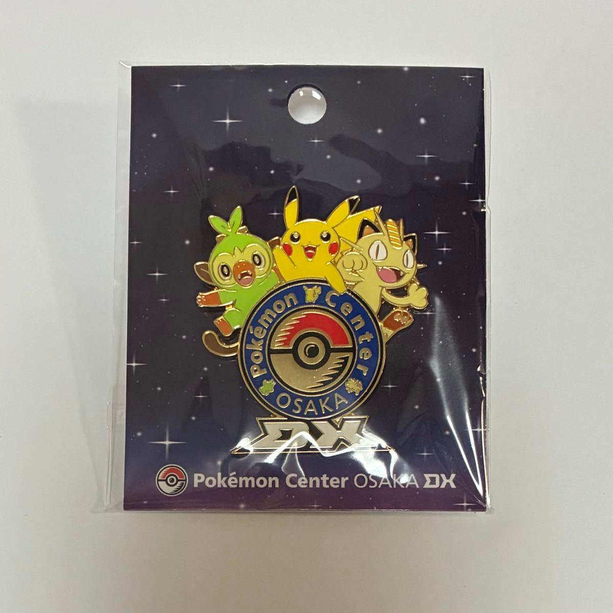 ポケモンセンター オーサカDX 限定 ロゴピンズ ピンバッジ 新品未開封