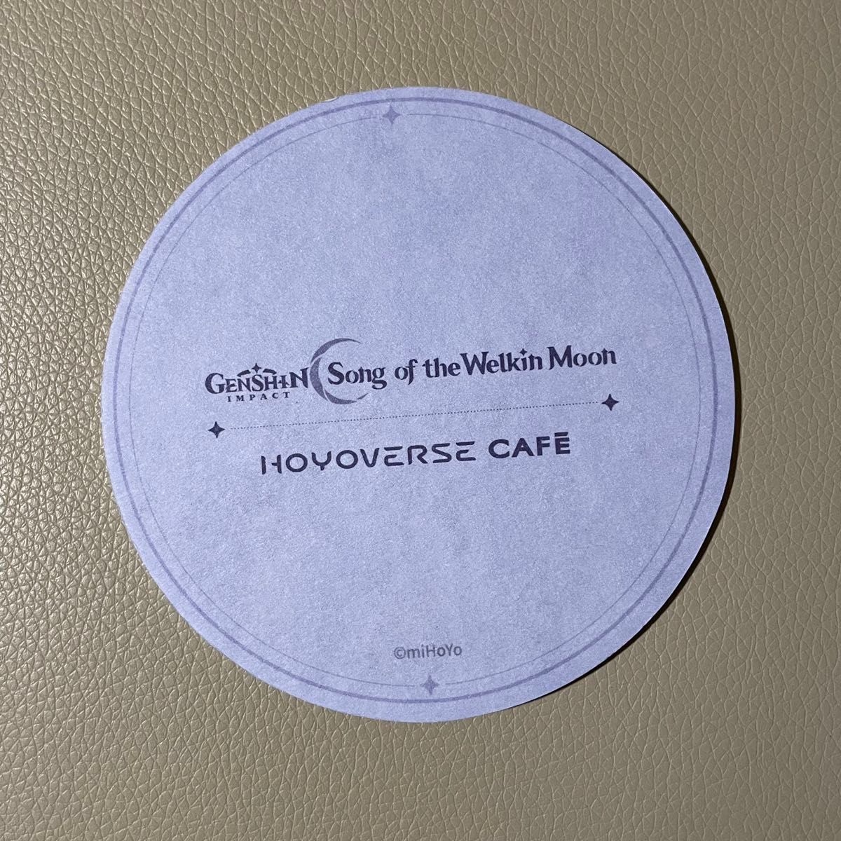 原神 ドイツ Hoyoverse cafe カフェ フリンズ コースター 特典 原神