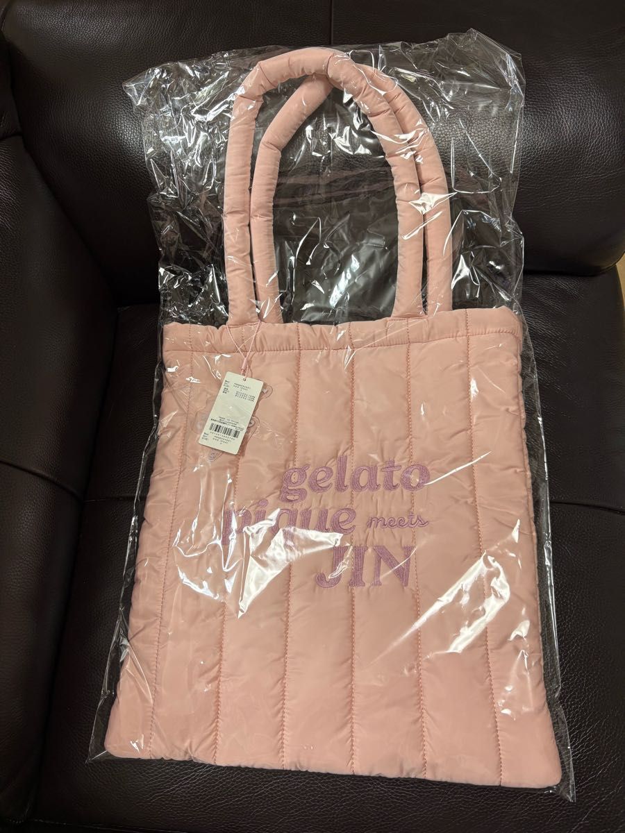 BTS ジン gelato pique meets JIN ジェラートピケ トートバッグ 新品未