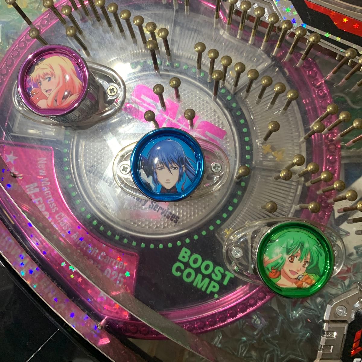 パチンコ 初代 マクロスフロンティア お前達が俺の翼だ 液晶なしセル盤