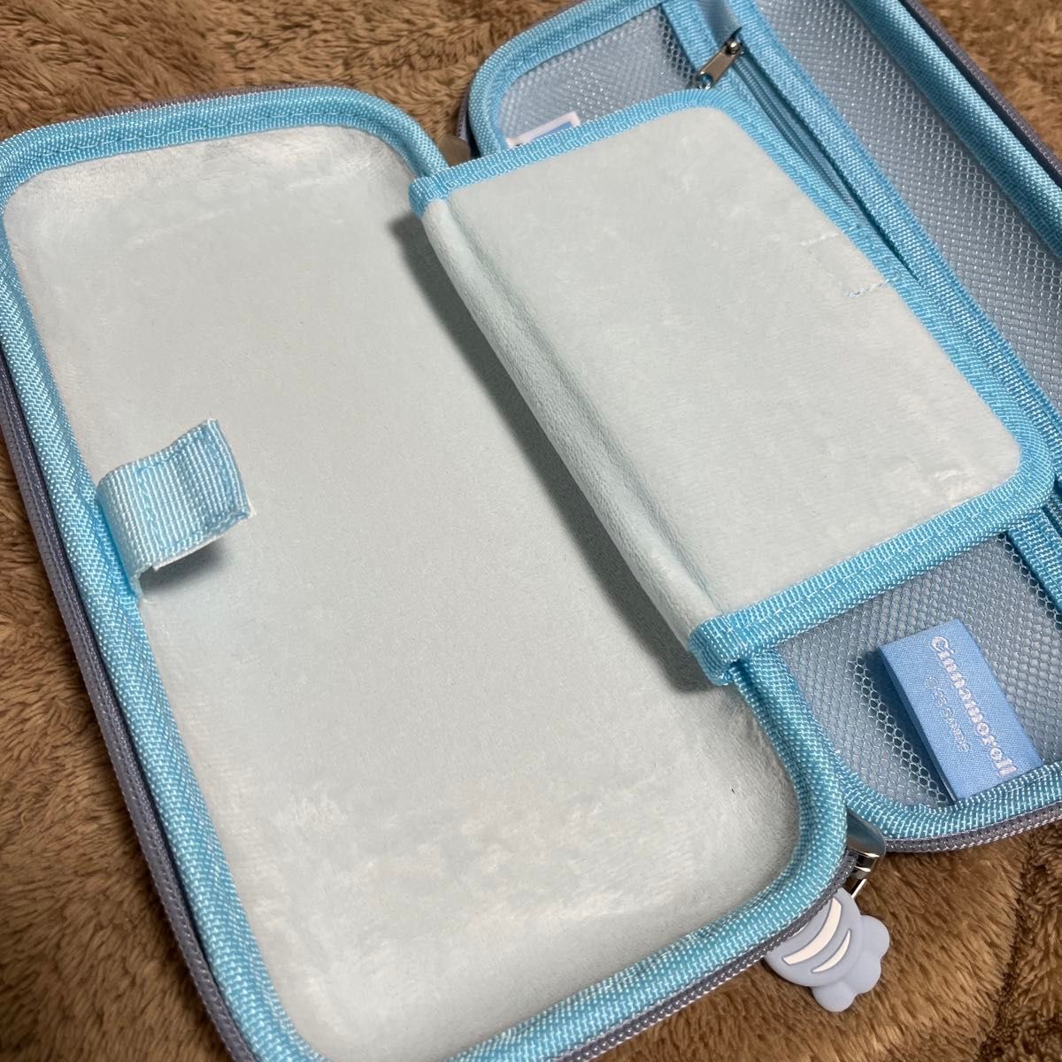 シナモロール Nintendo Switch Lite ケース ポーチ 水色｜Yahoo!フリマ