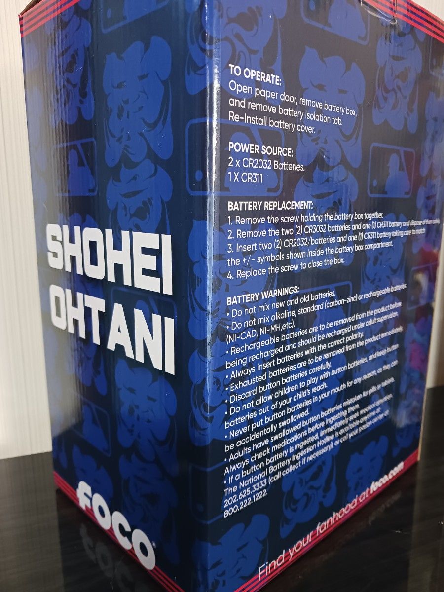 大谷翔平 東京シリーズ ライトアップ ボブルヘッド フィギュア FOCO