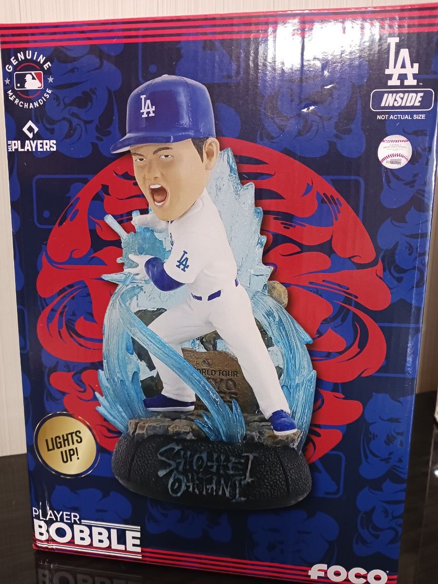 大谷翔平 東京シリーズ ライトアップ ボブルヘッド フィギュア FOCO