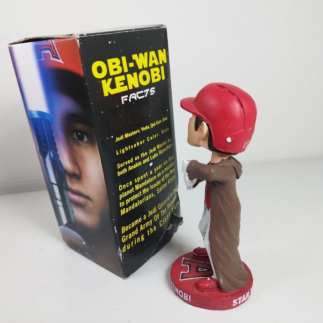 大谷翔平 スターウォーズ ボブルヘッド Star オビ-ワンケノービ Ohtani