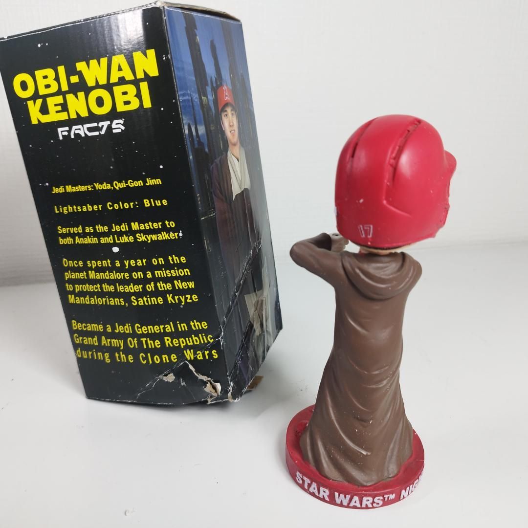 大谷翔平 スターウォーズ ボブルヘッド Star オビ-ワンケノービ Ohtani