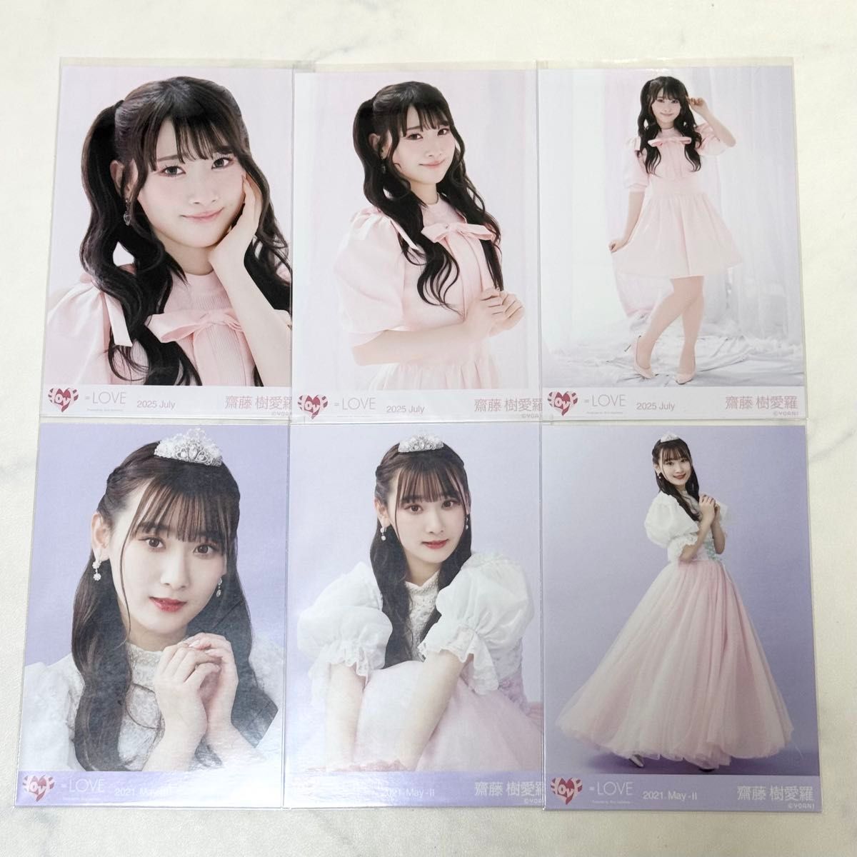 イコラブ ＝LOVE 齋藤樹愛羅 生写真 とくベチュ mv 武道館 プリンセス