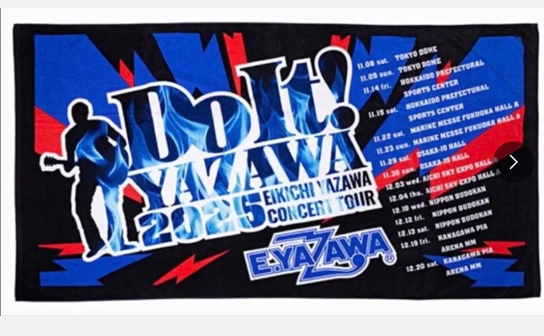 入手不可能品/未開封 矢沢永吉 スペシャルビーチタオル【Do It YAZAWA