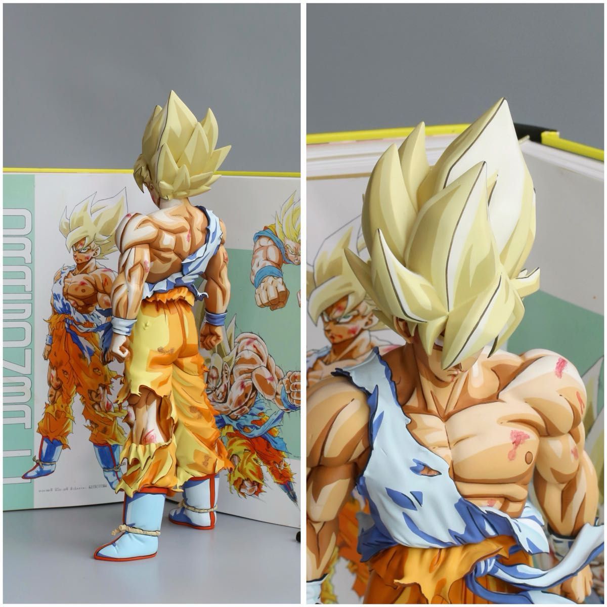 ドラゴンボールSMSP サイズ 伝説の超サイヤ人 孫悟空 リペイント 二