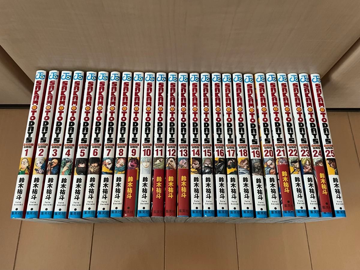 SAKAMOTO DAYS サカモトデイズ 1巻〜25巻 鈴木祐斗 全巻