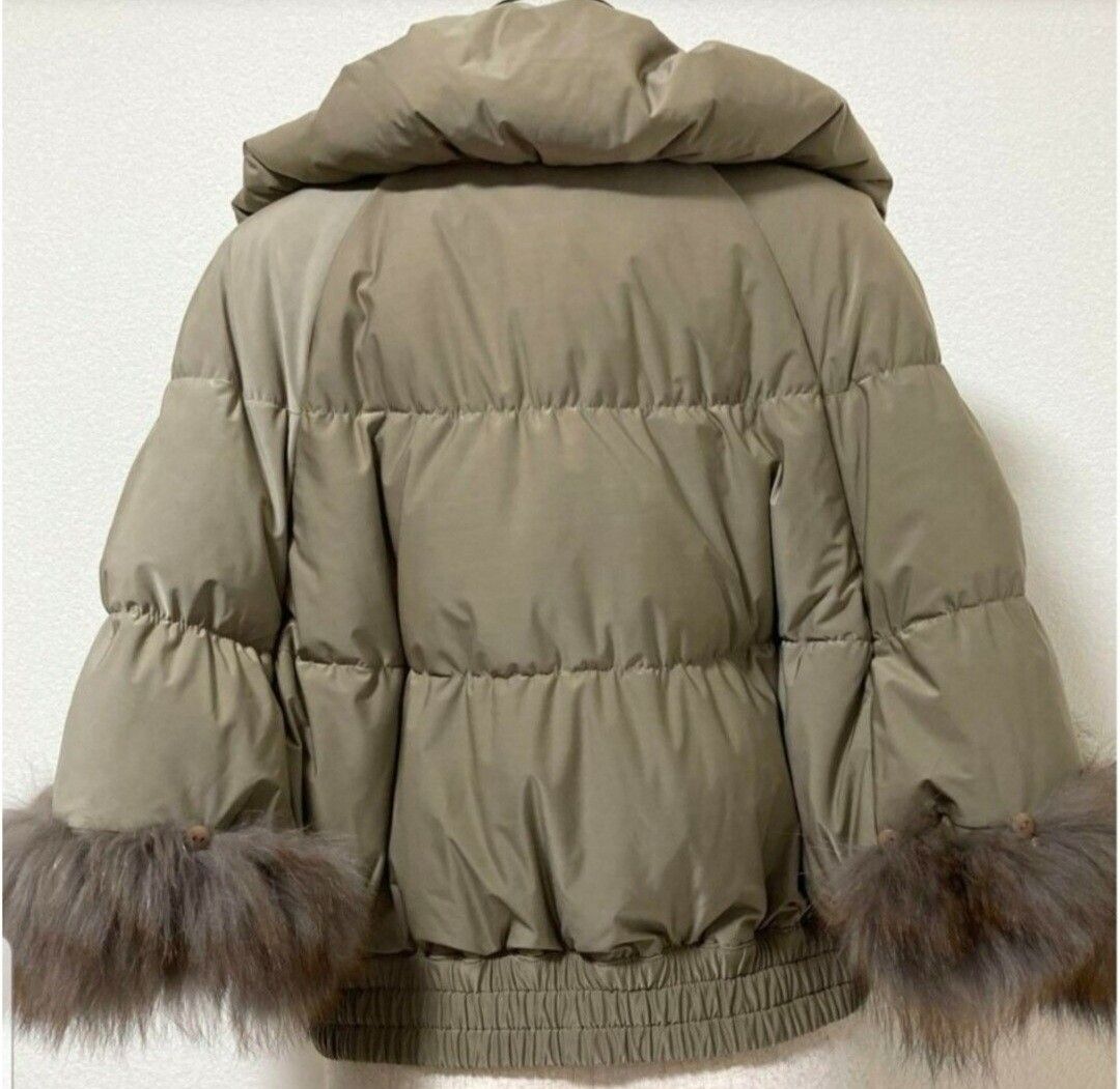 EPOCAエポカ 定10万円程 ダウンジャケット ポンチョ フォックスファー