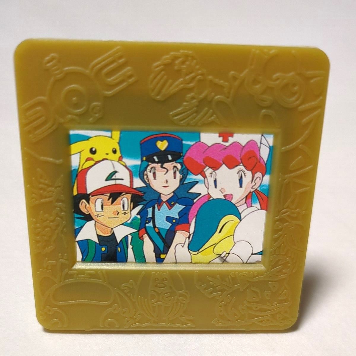 明治 ポケモン ピクチャーフレーム サトシ ピカチュウ レトロ 希少