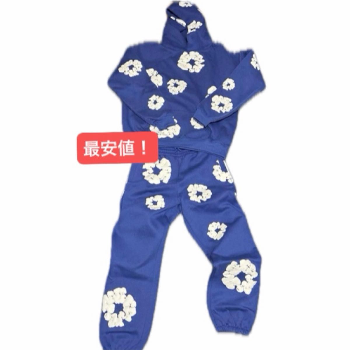 denim tears デニムティアーズセットアップ 最安値 Lサイズ スウェット