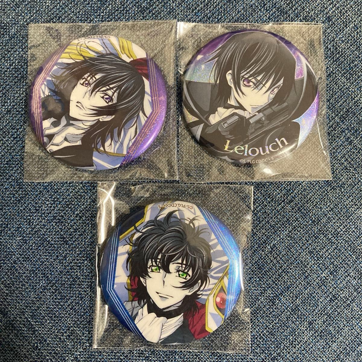 コードギアス 反逆のルルーシュ ホロEYE 缶バッジ 第2弾 枢木スザク 2