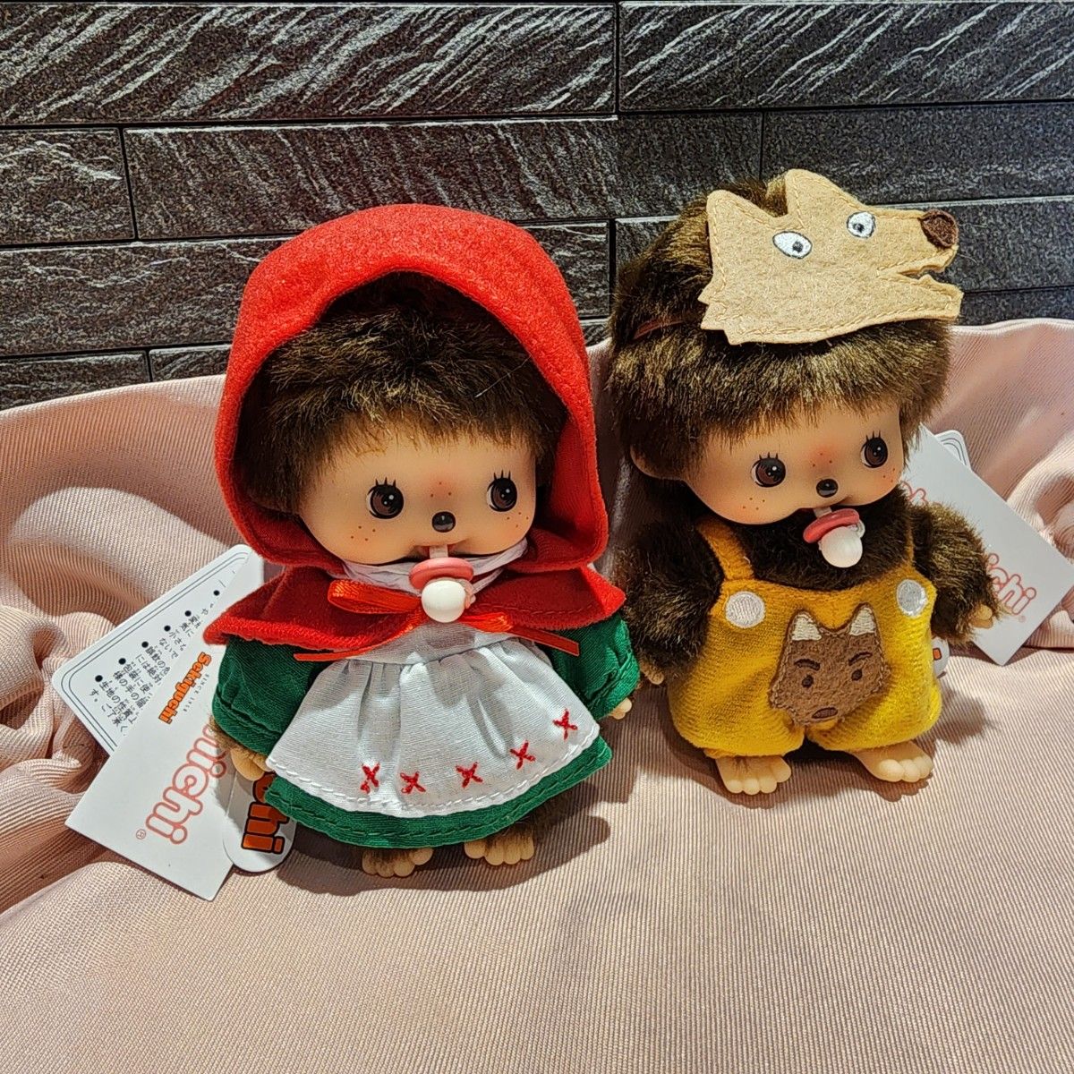 お顔厳選モンチッチ リバイバル おゆうぎ会 ベビチッチ 赤ずきん