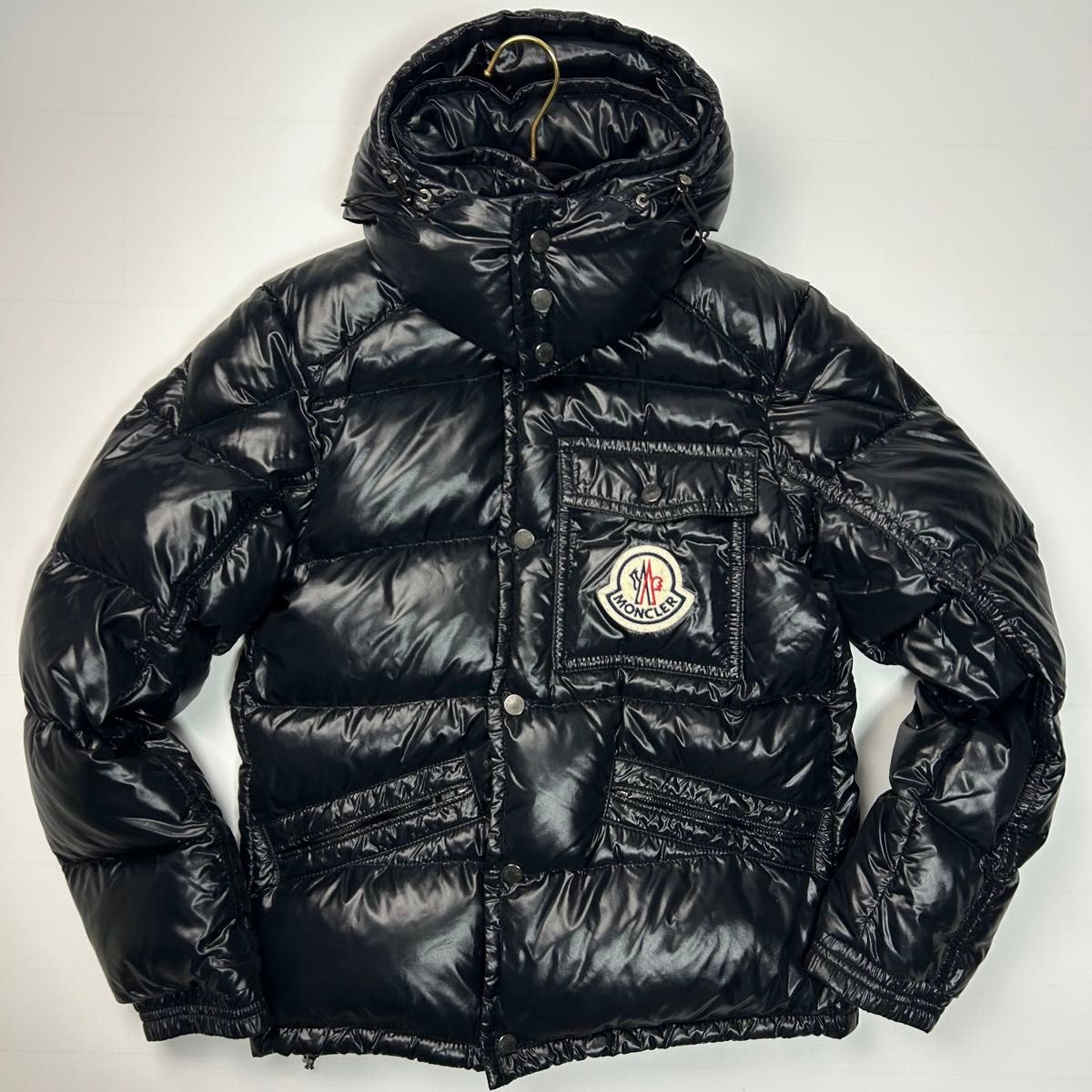 美品 MONCLER モンクレール K2 ダウンジャケット ブラック ケーツー